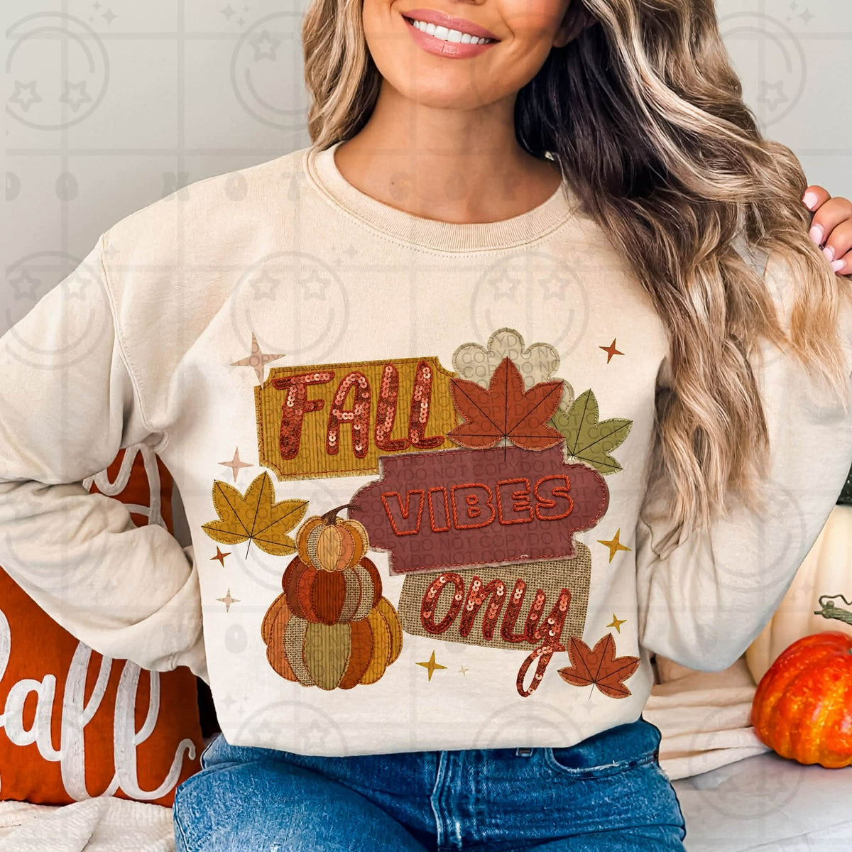 Fall vibes only (HW) DTF Transfer