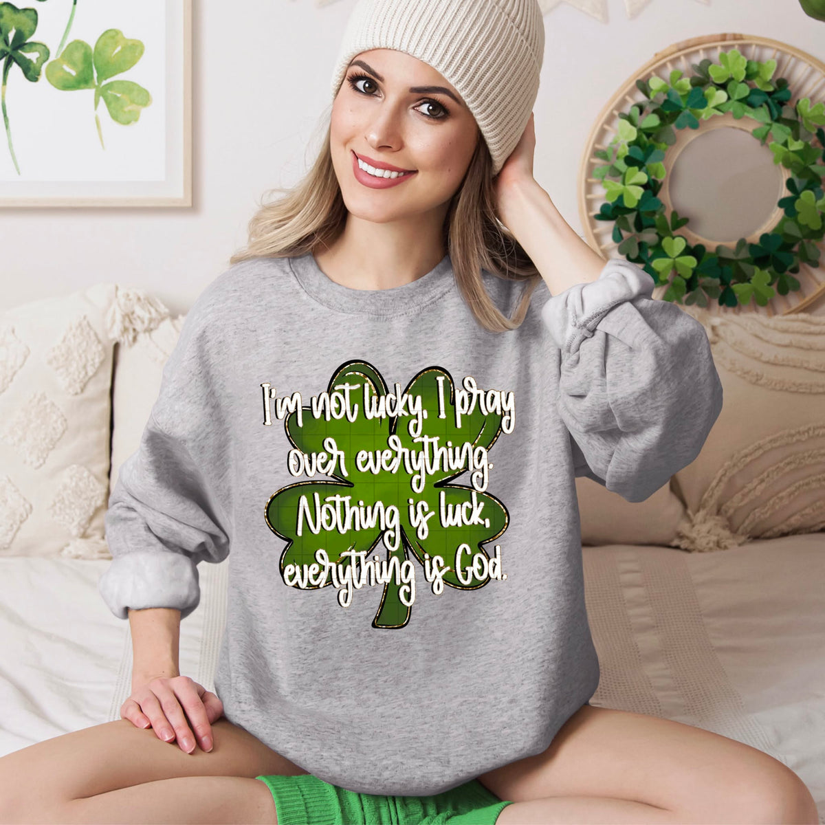I’m not lucky I pray over everything (SDD) DTF transfer