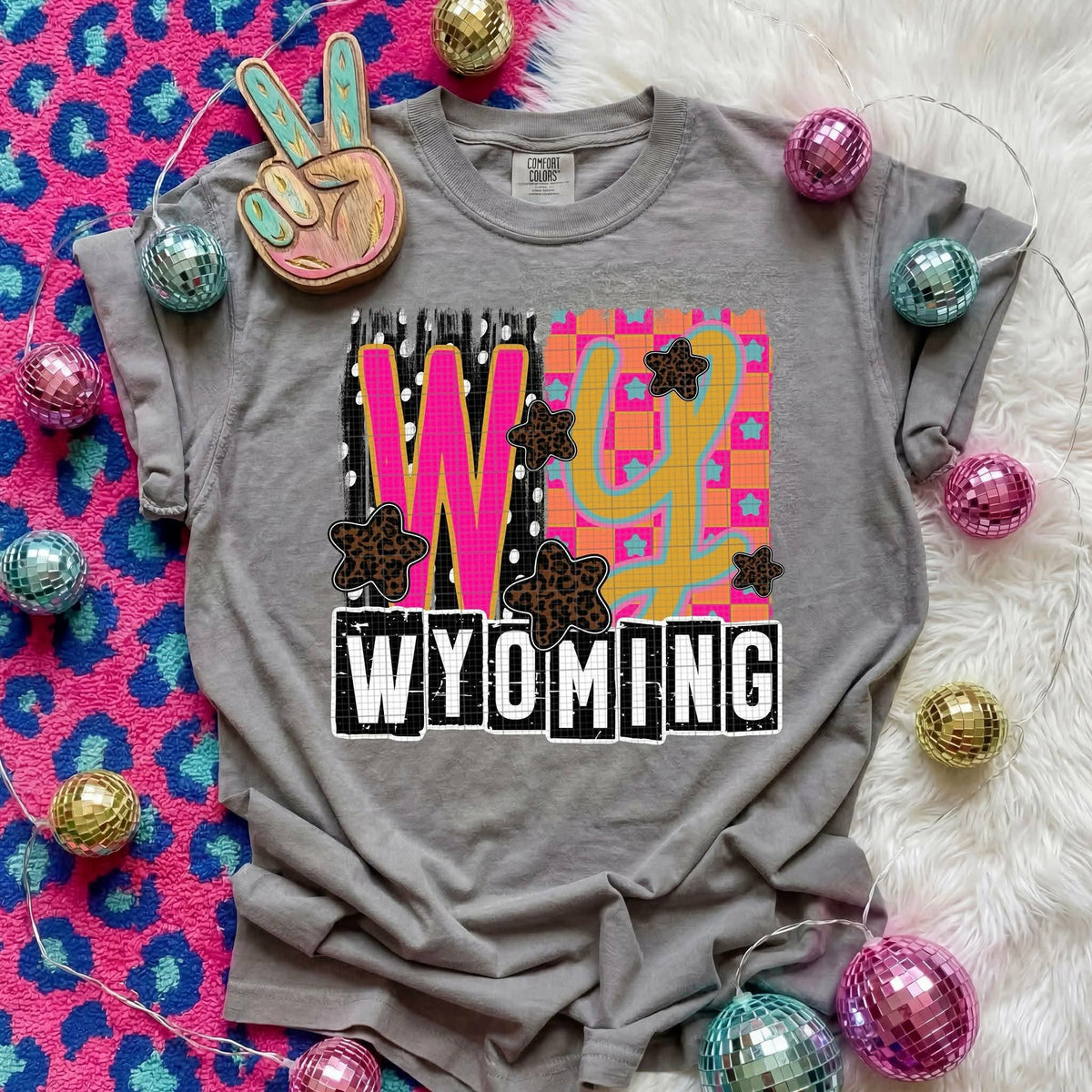 Wyoming Animal Print State (C’s) DTF Transfer