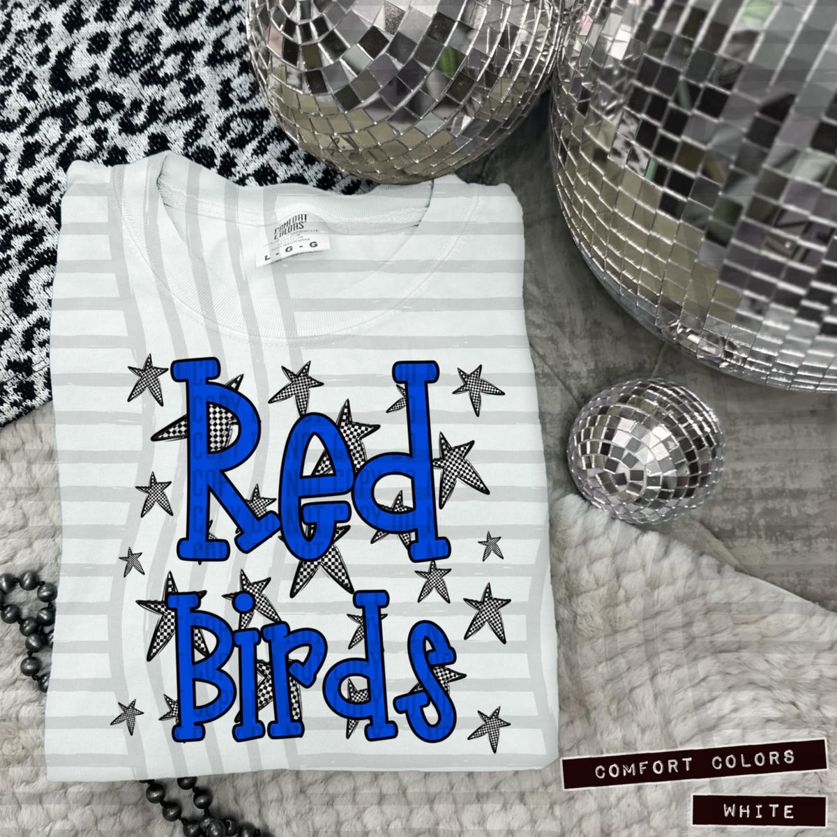 Blue Staggered Mascots (Caplinger)