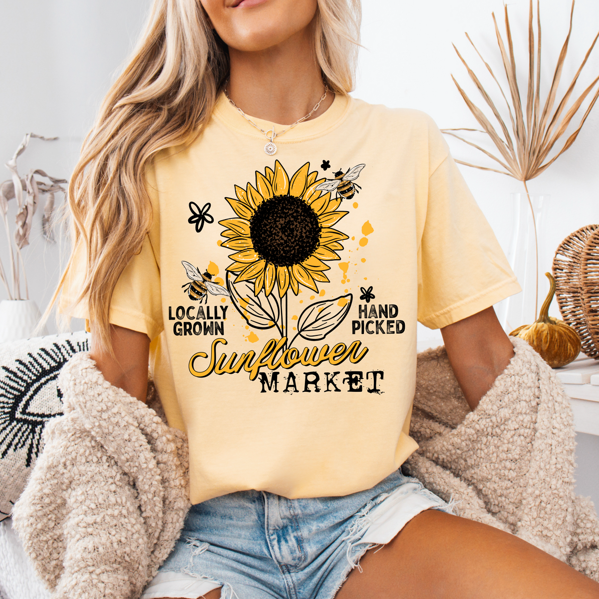 Sunflower Market (CSC) DTF Transfer
