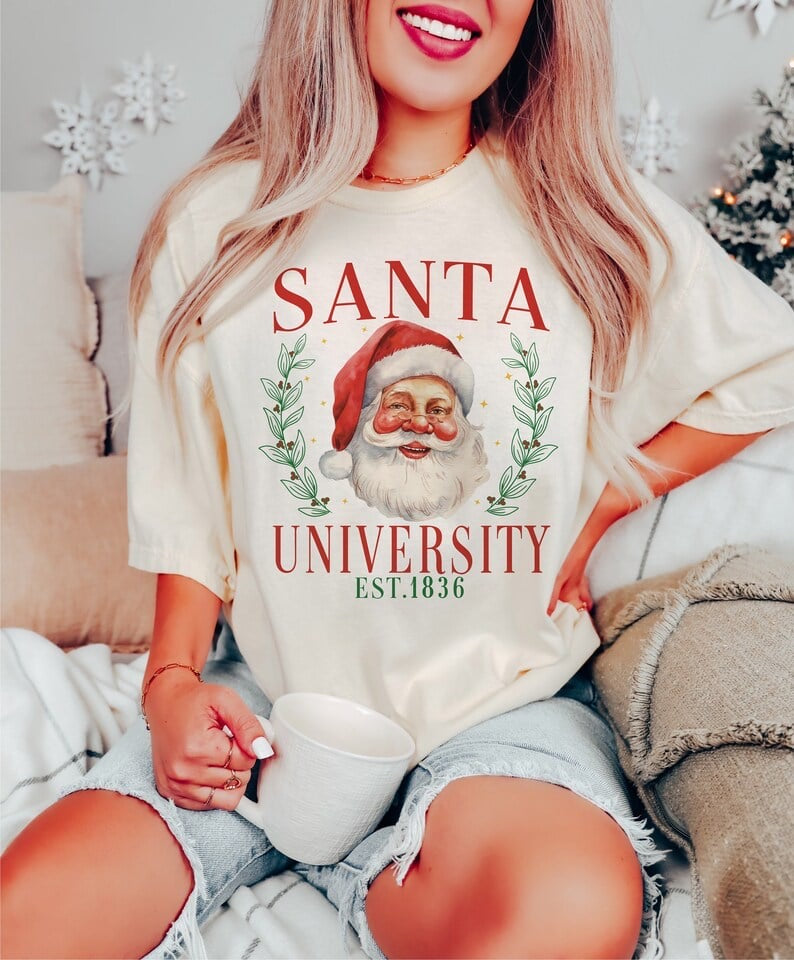 Santa university 50950 DTF transfer