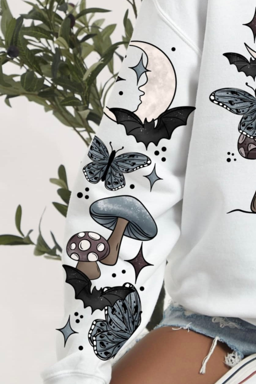Gloomy nature sleeve (CSC) 91019 DTF transfer