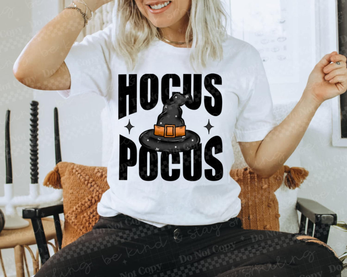 Hocus Pocus witch hat CMLD DTF transfer