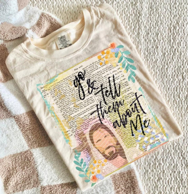 Go & tell them about me 96451 DTF transfer