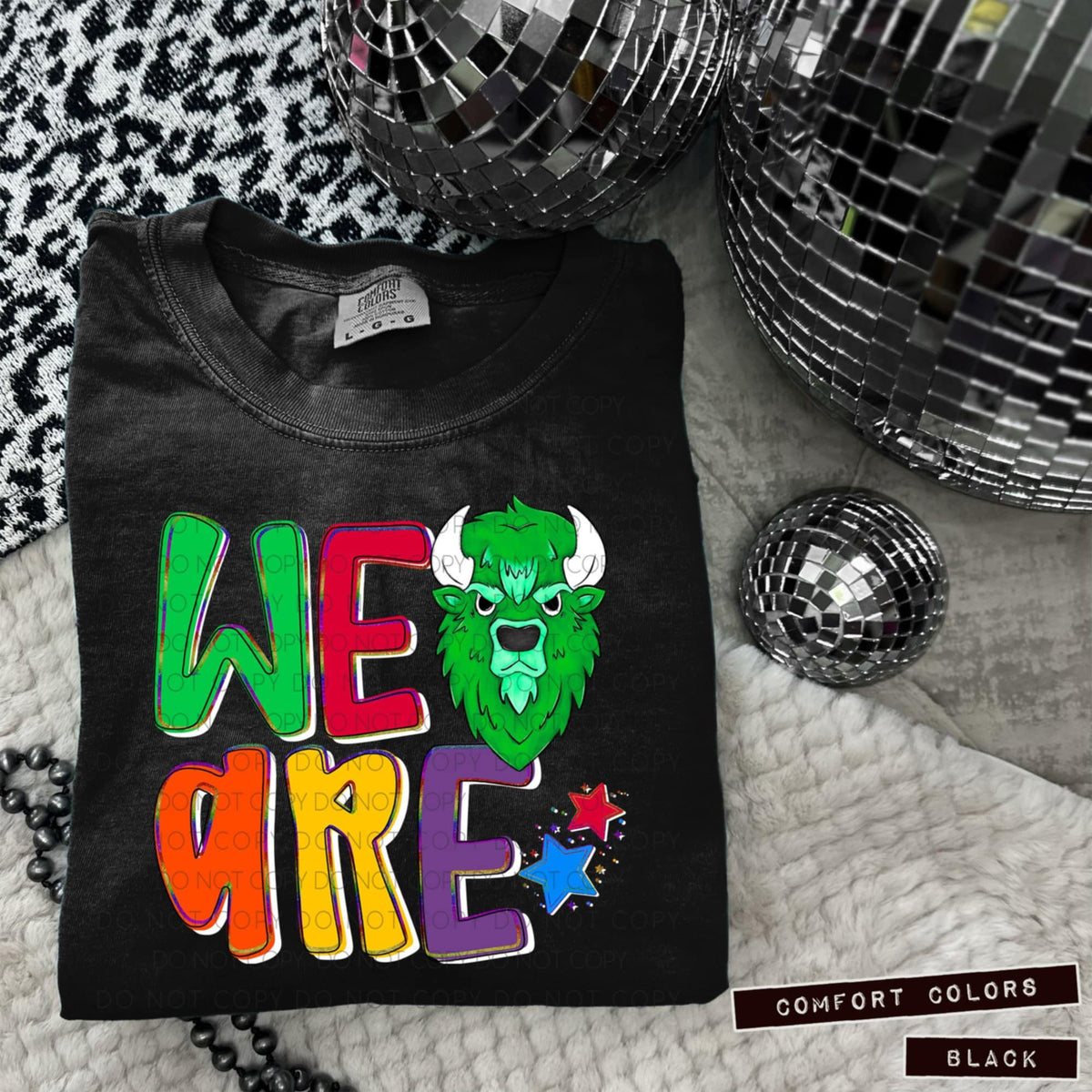 We are buffaloes green (Caplinger) 100852 DTF transfer