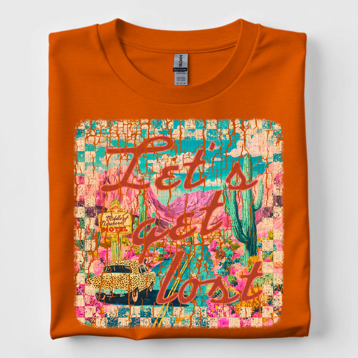 Let’s get lost 97544 DTF transfer