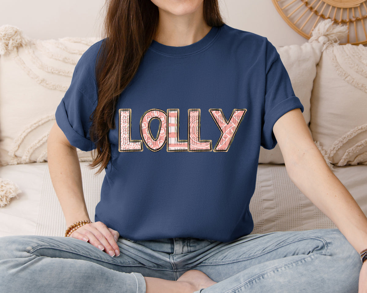 Lolly Peach NO BOW (Caplinger) 102480 DTF transfer