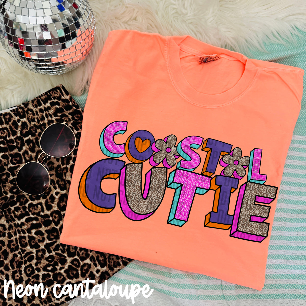 costal cutie purple blocks (caplinger) DTF