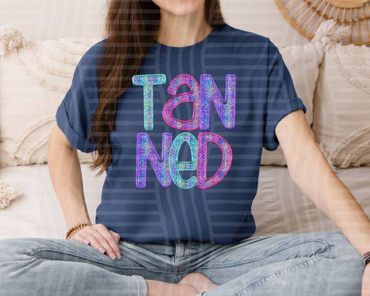 Tanned Sparkle (Caplinger) 102572 DTF transfer