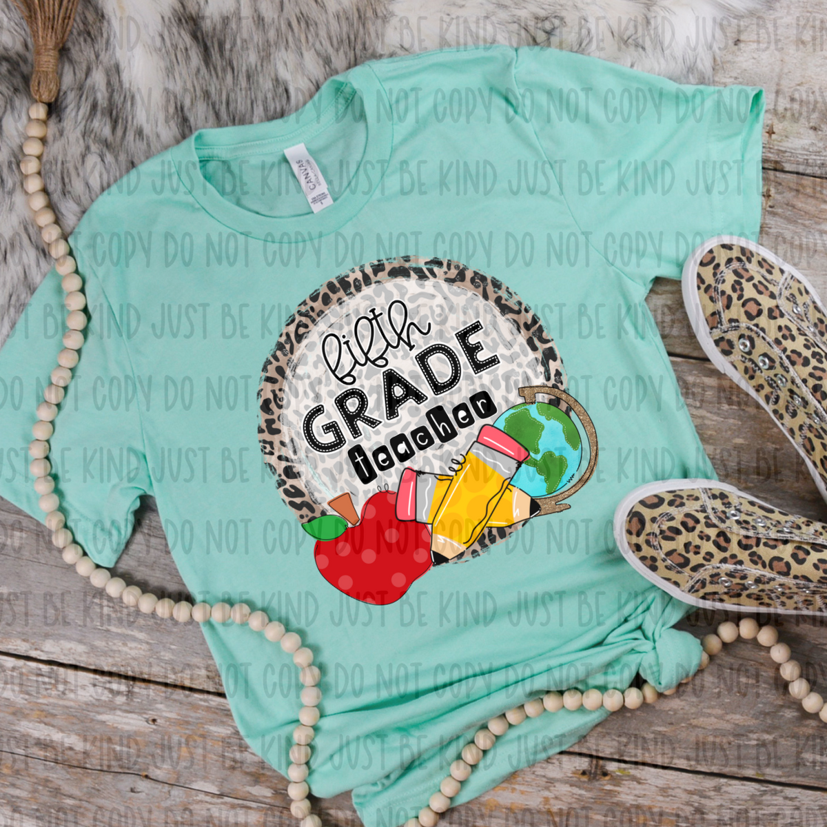 Fifth Grade Teacher (Kayndi) 72502 DTF Transfer