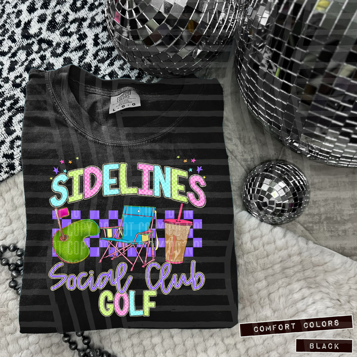 Sidelines social club golf (Caplinger) 100235 DTF transfer