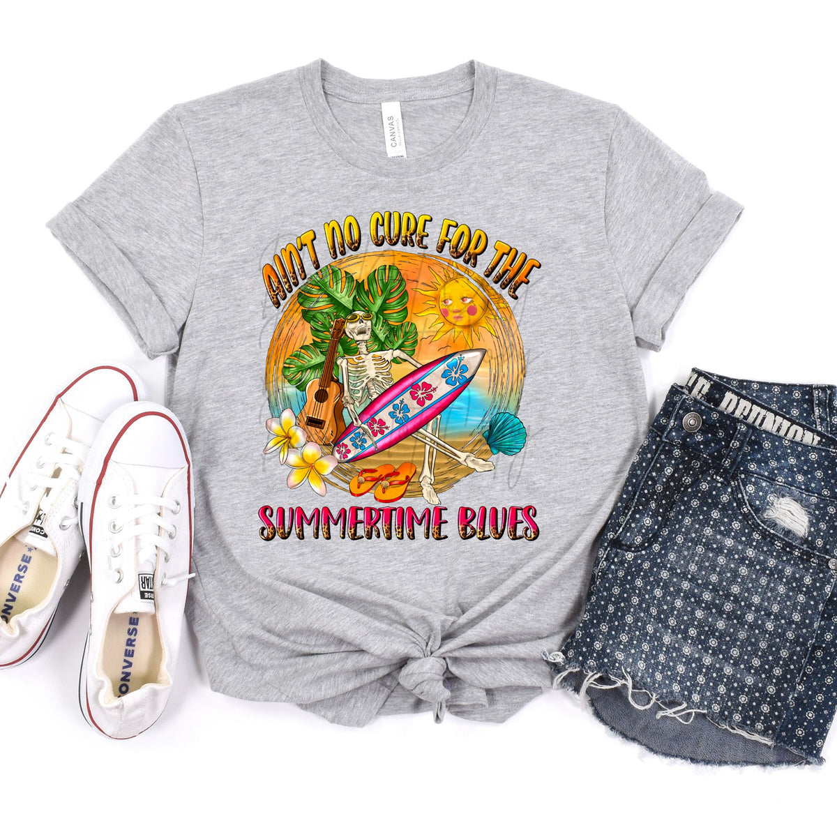 Ain't no cure for the summertime blues-38007-DTF transfer