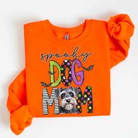 Spooky dog mom schnauzer 55494 DTF transfer