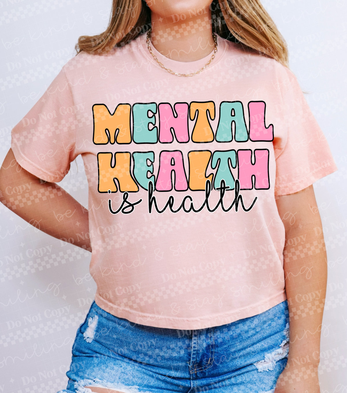 Mental health is health (CMLD) 100449 DTF transfer