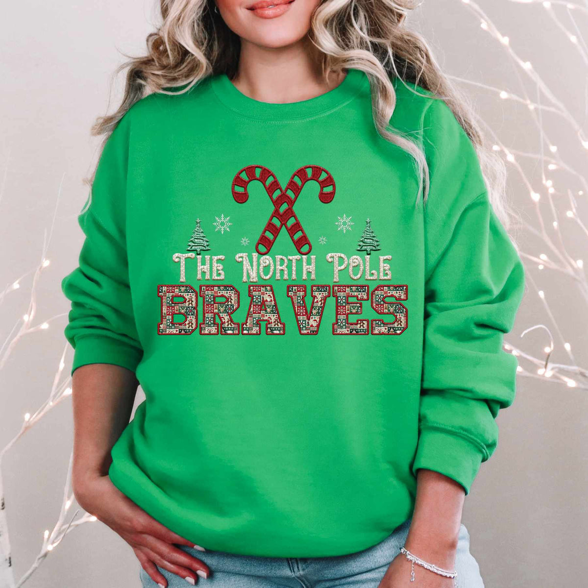 The North Pole braves 65373 DTF transfer