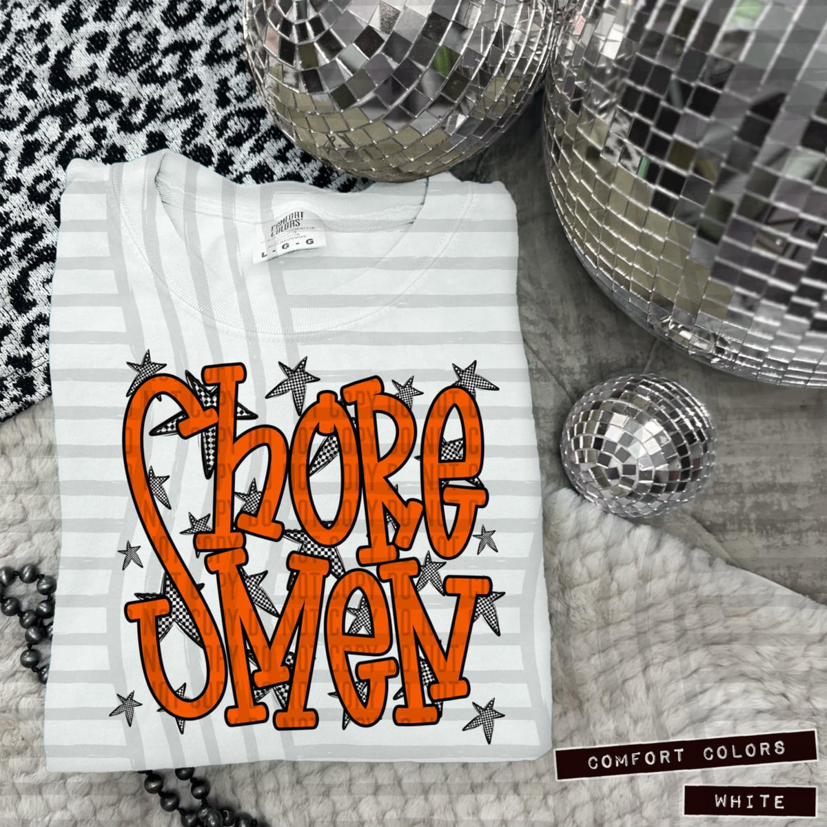 Orange Staggered Mascots (Caplinger)