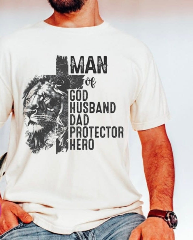 Man of god 87764 DTF transfer