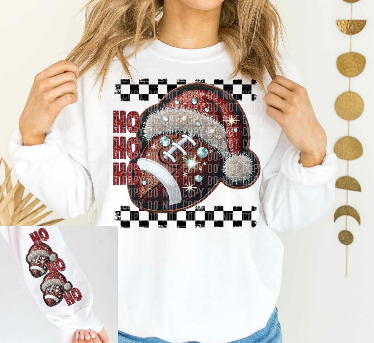 Ho ho ho football FRONT 62714 DTF transfer