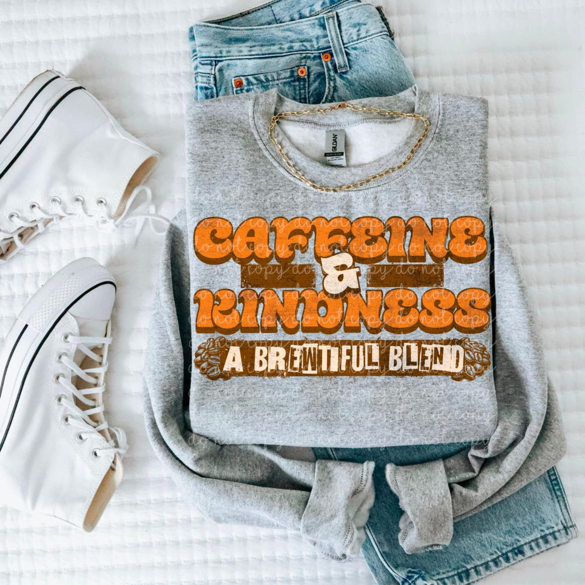 Caffeine & kindness a brewtiful blend (MMD) 96077 DTF transfer