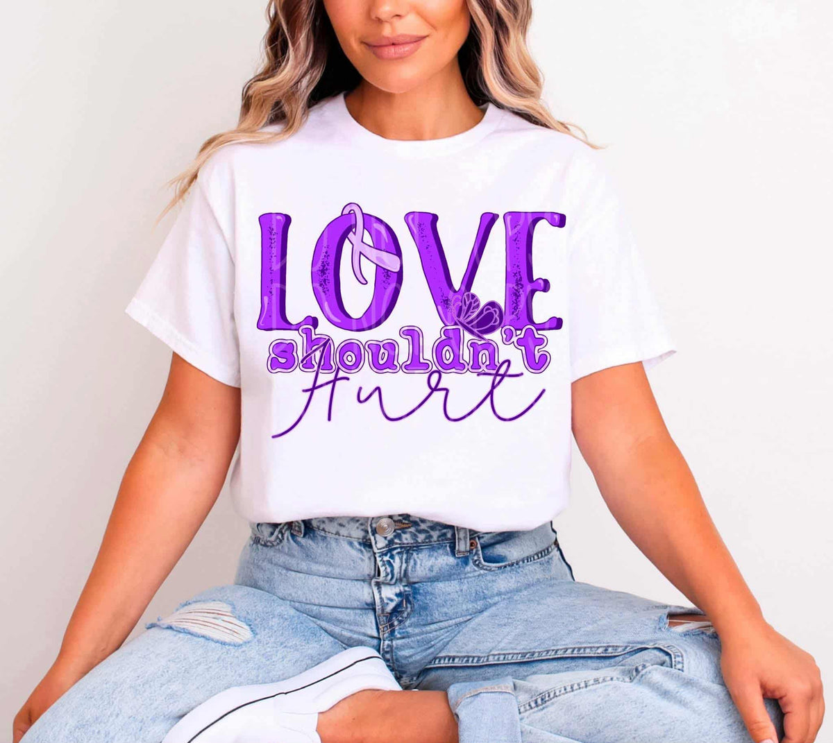 Love shouldn’t hurt (C’s) DTF transfer