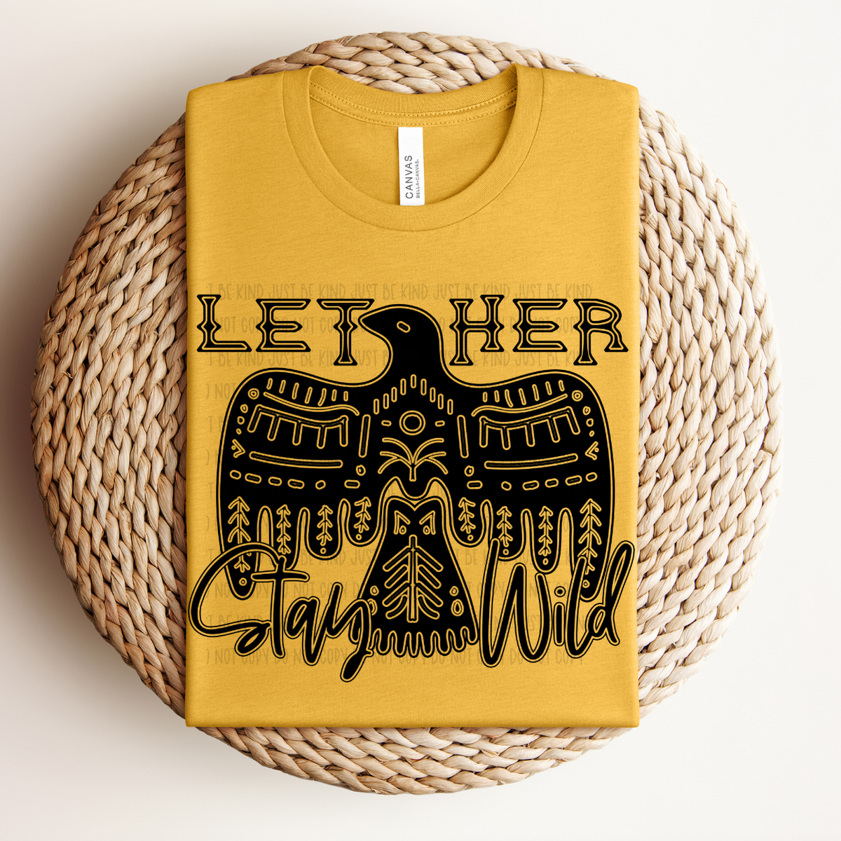 Let Her Stay Wild (Kayndi) 72970 DTF Transfer