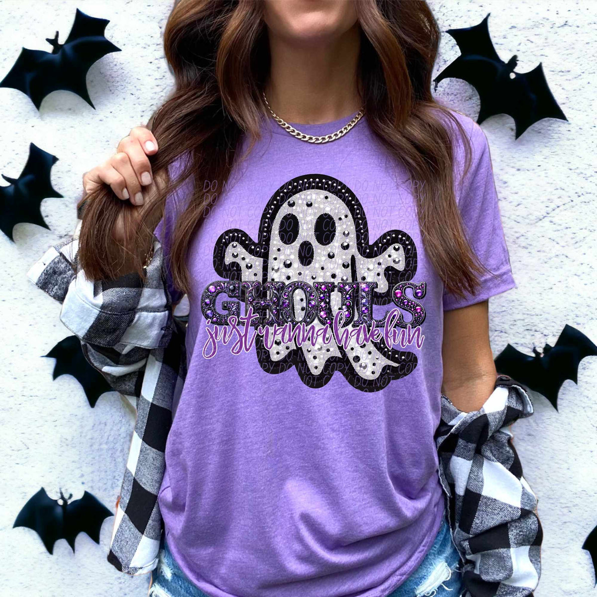 Ghouls just wanna have fun ghost (CITY) 55902 DTF transfer