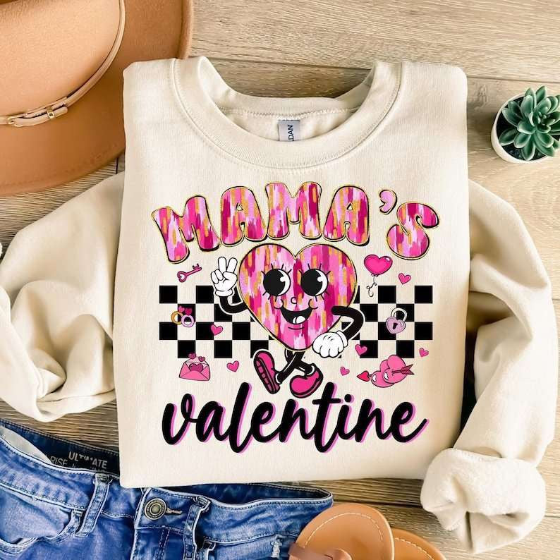 Mamas valentine 77709 DTF transfer