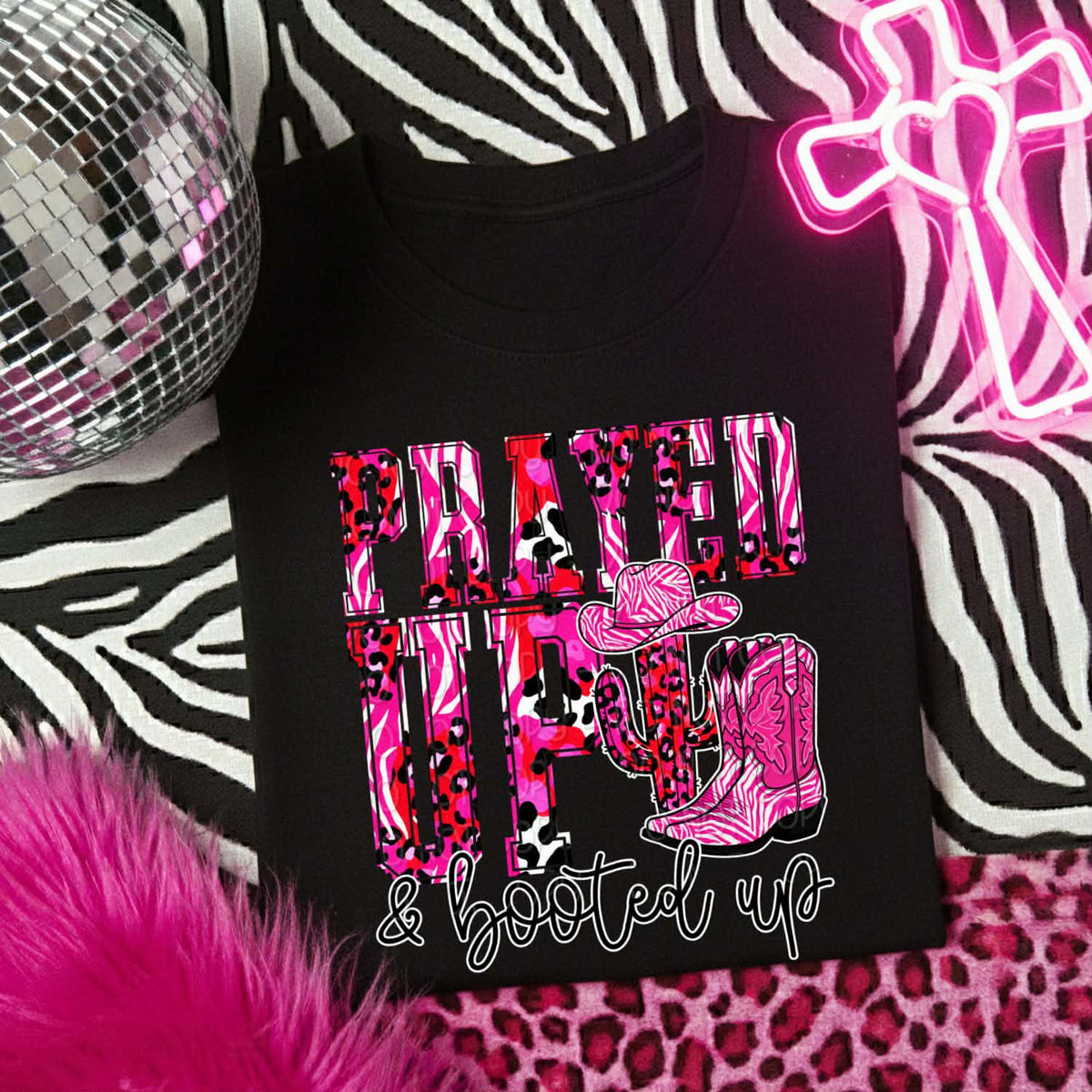 Played up and booted up (DWS) DTF Transfer