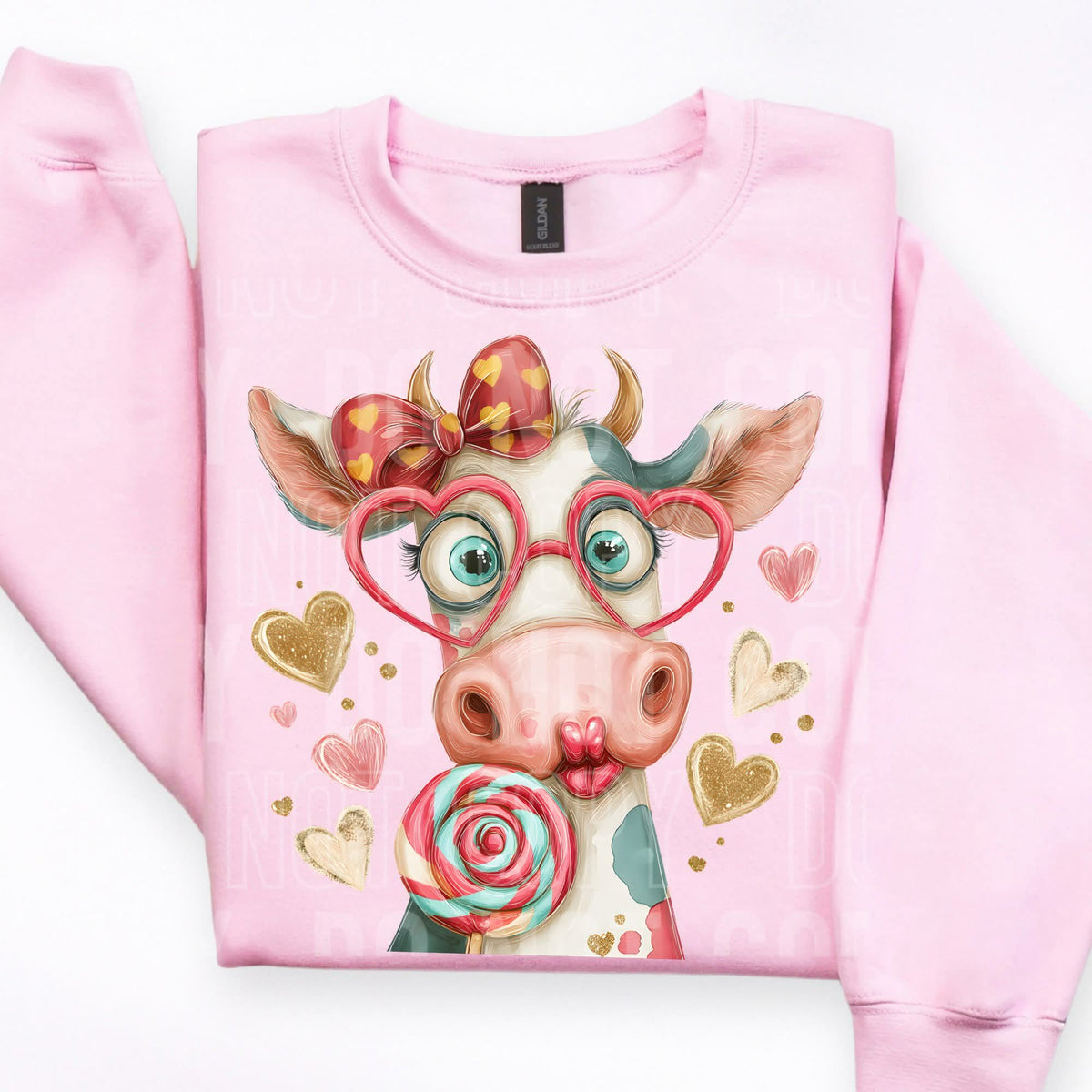 Valentines Cow (SBB) DTF transfer