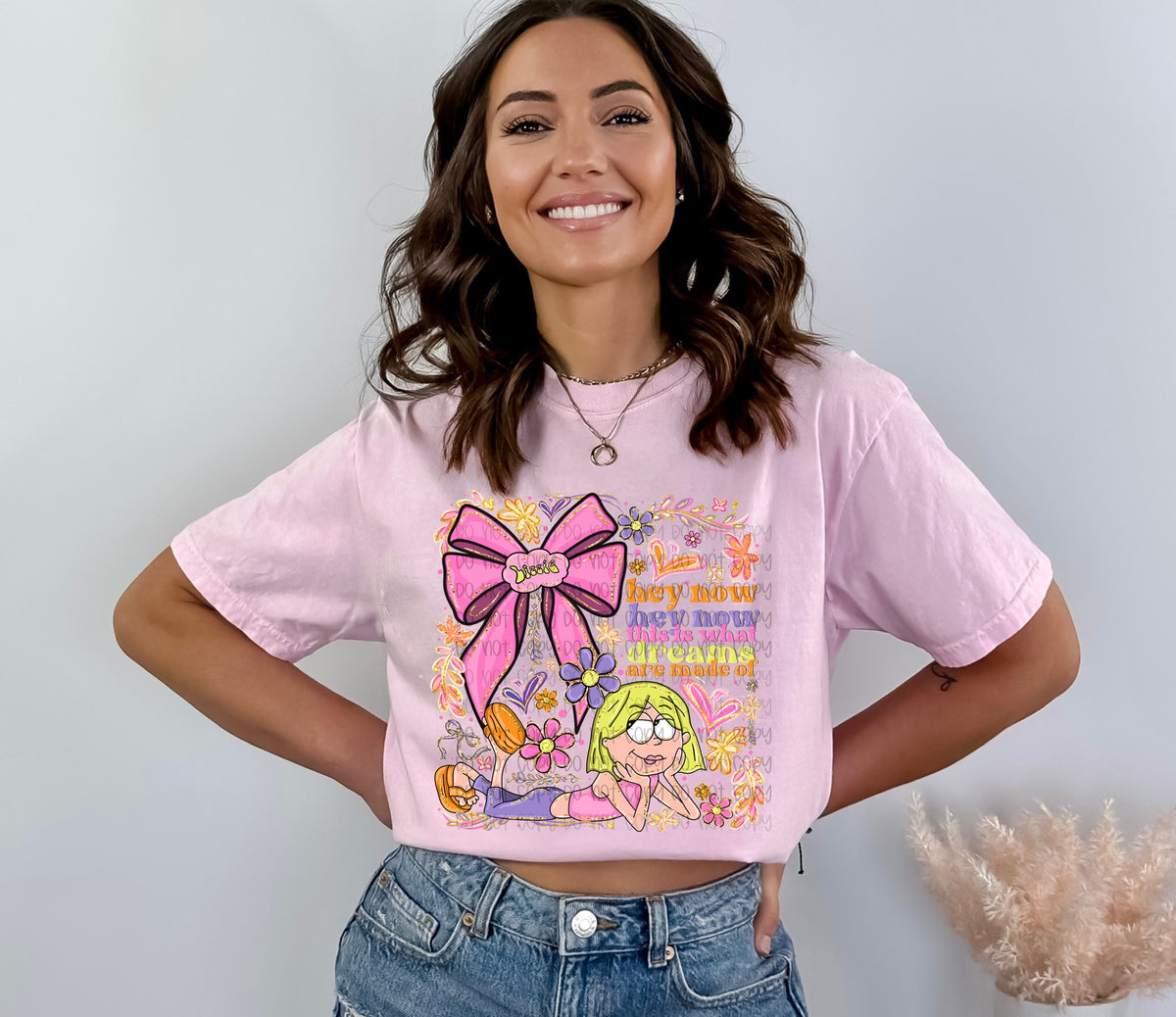 Hey Now collage (SSD) DTF transfer