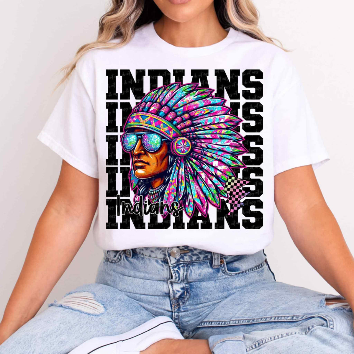 Indians Stacked Exclusive (Virgo) 109029 DTF transfer
