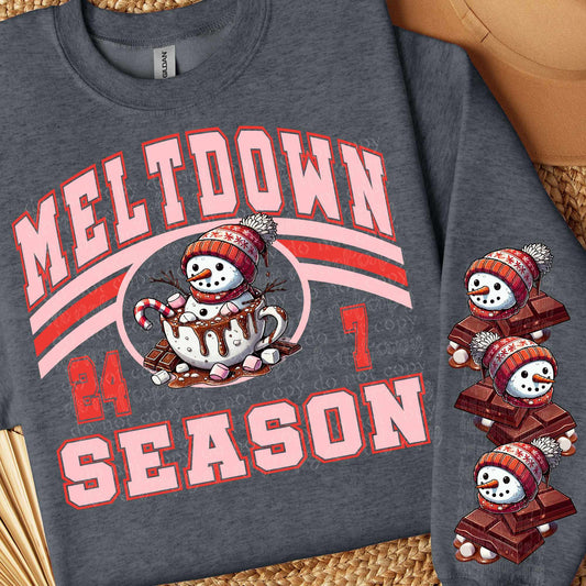 Meltdown season FRONT ONLY (TTD) 73315 DTF transfer