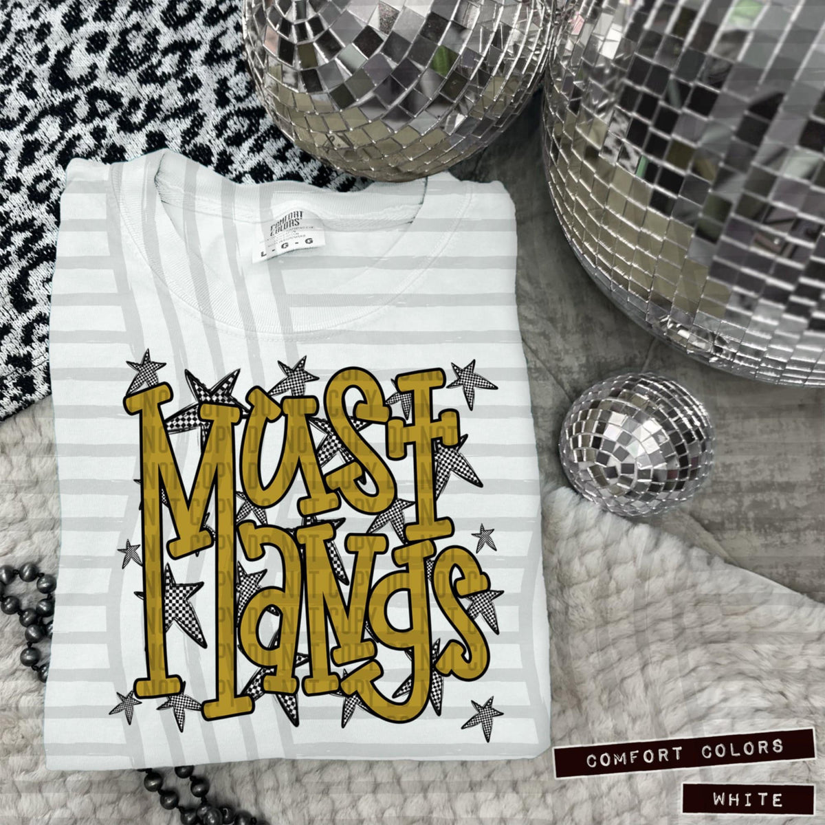 Gold Staggered Mascots (Caplinger)