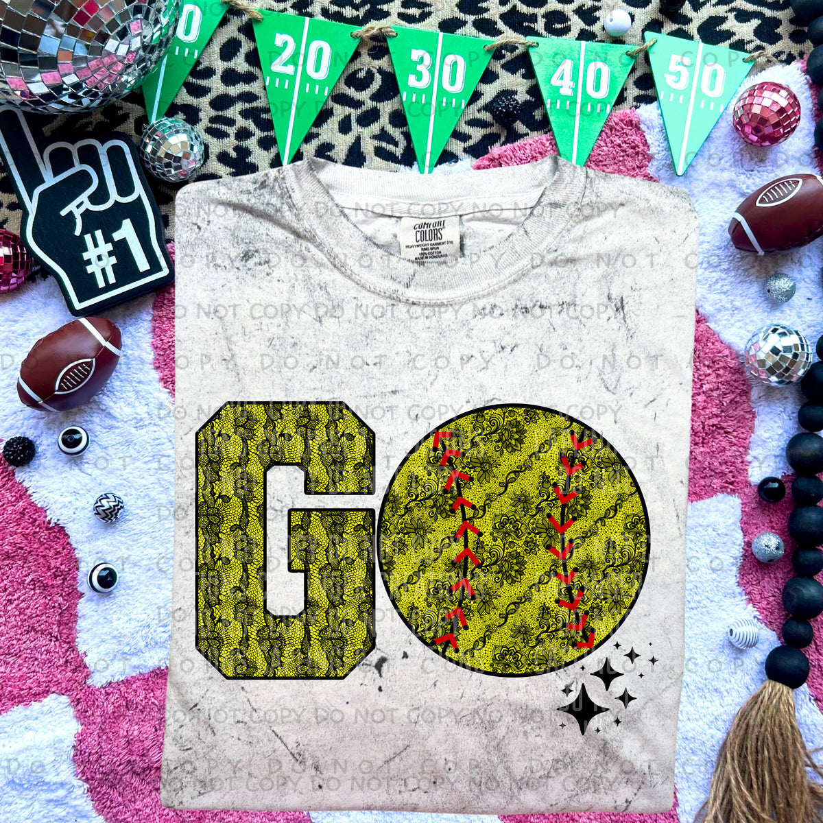Go softball NO bow (Caplinger) 87835 DTF transfer