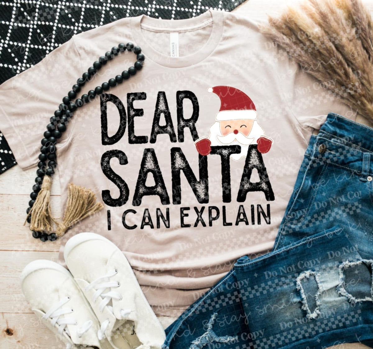 Dear Santa I can explain (CMLD) 116731 DTF TRANSFER