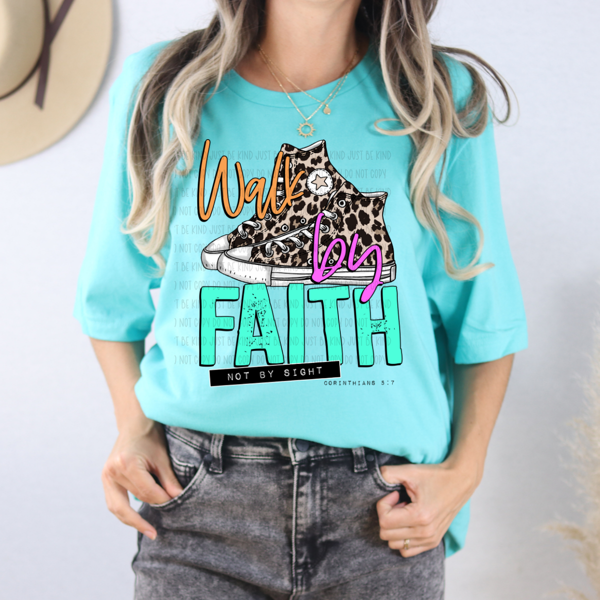 Walk By Faith (Kayndi) 72972 DTF Transfer
