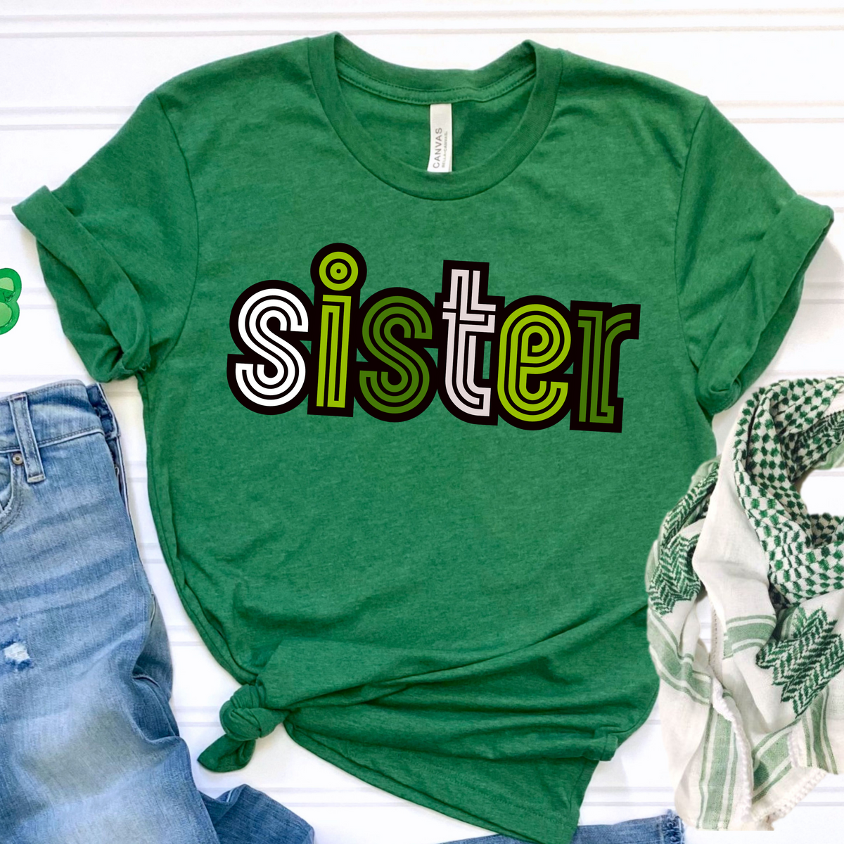 Sister  st patty day (CITY) DTF transfer