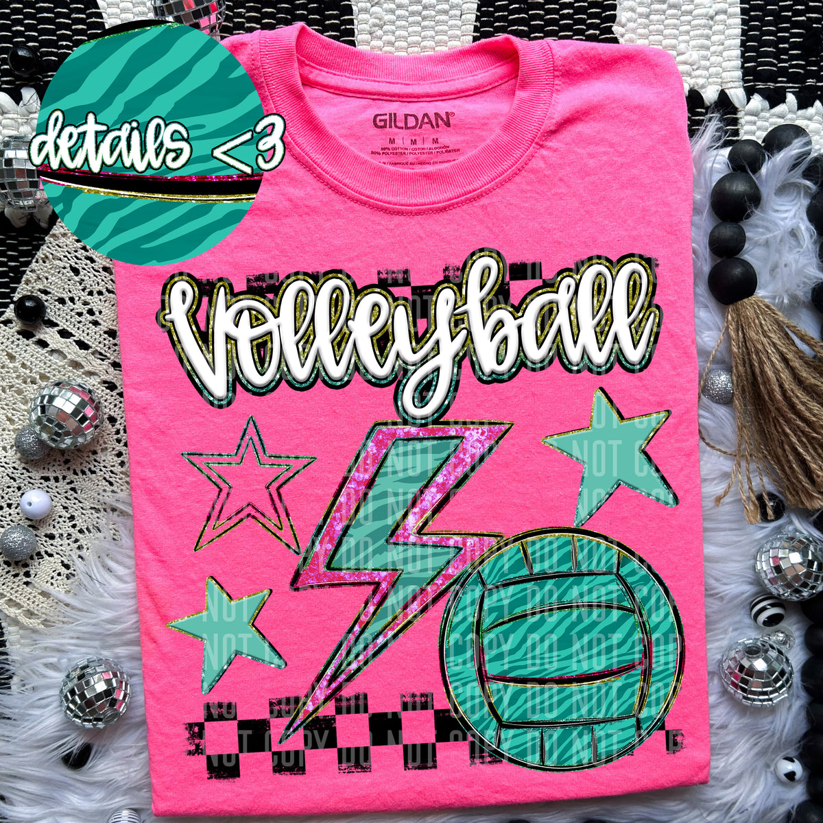 Volleyball Rainbow Volleyball (Caplinger) 97315 DTF transfer