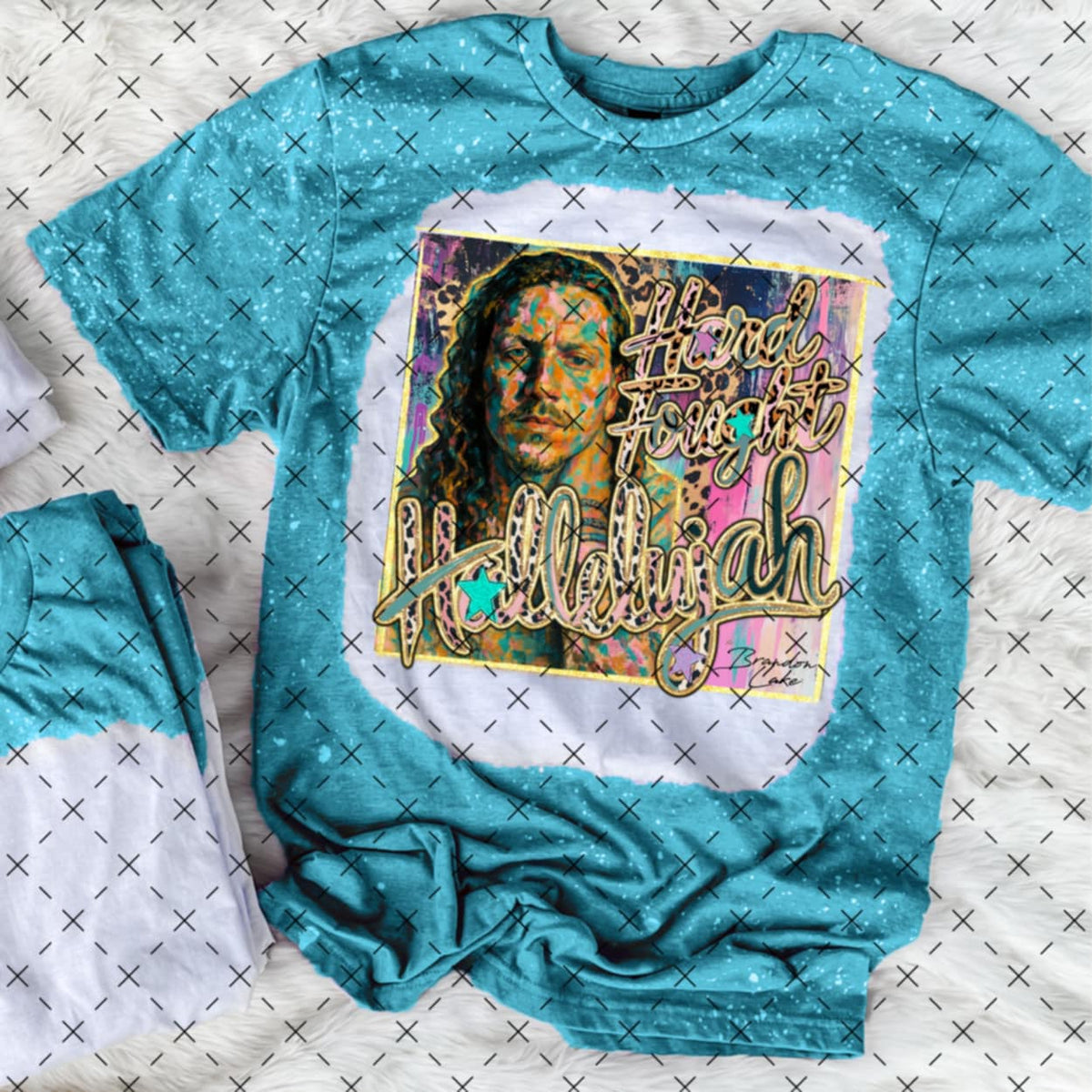 Hard fought hallelujah (SSD) 99757 DTF transfer