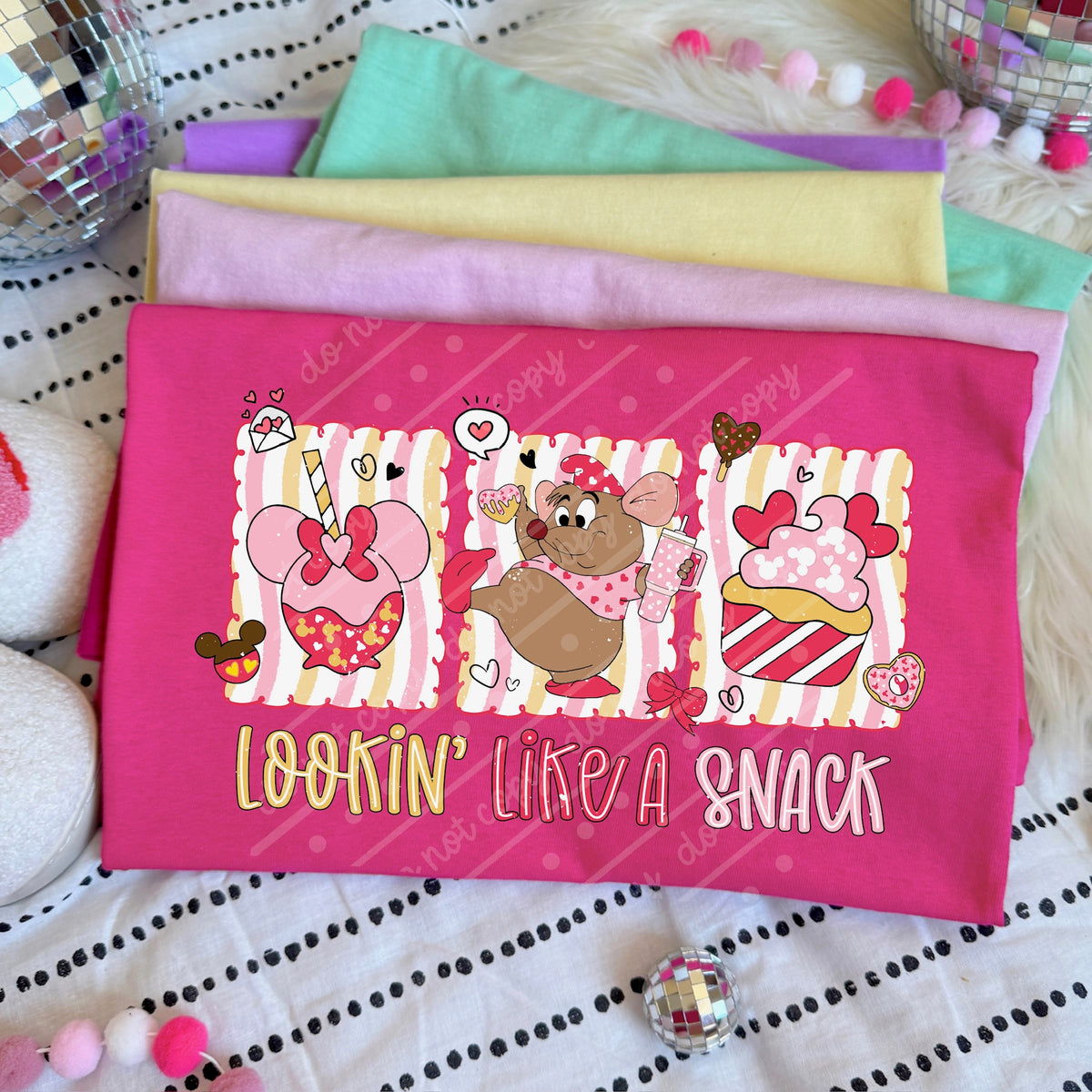 Lookin like a snack blocks sunday special DTF transfer