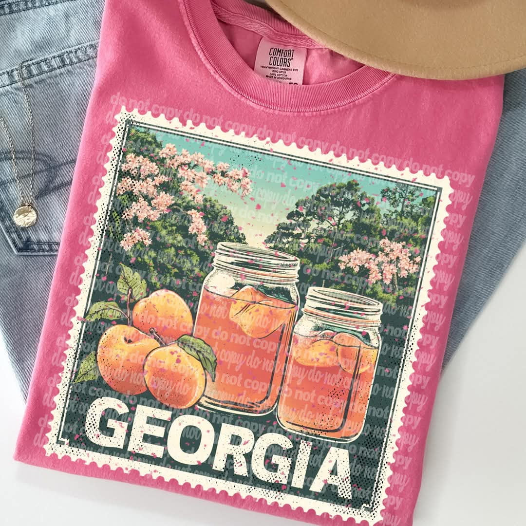 Georgia State Stamp (TTD) 99098 DTF transfer