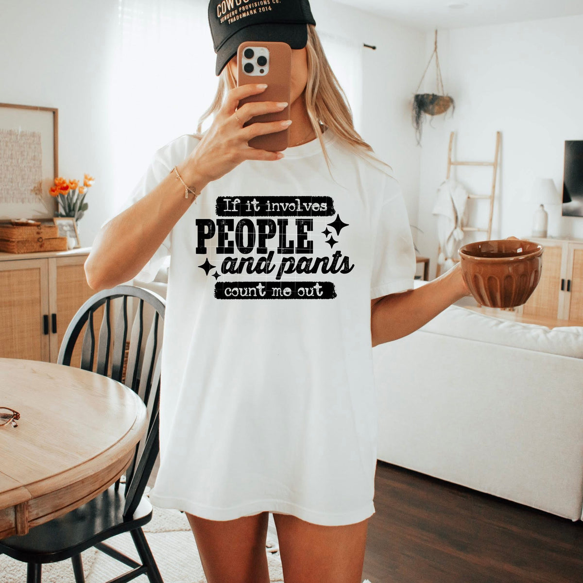 If it involves people and pants count me out BLACK (CSC) DTF Transfer