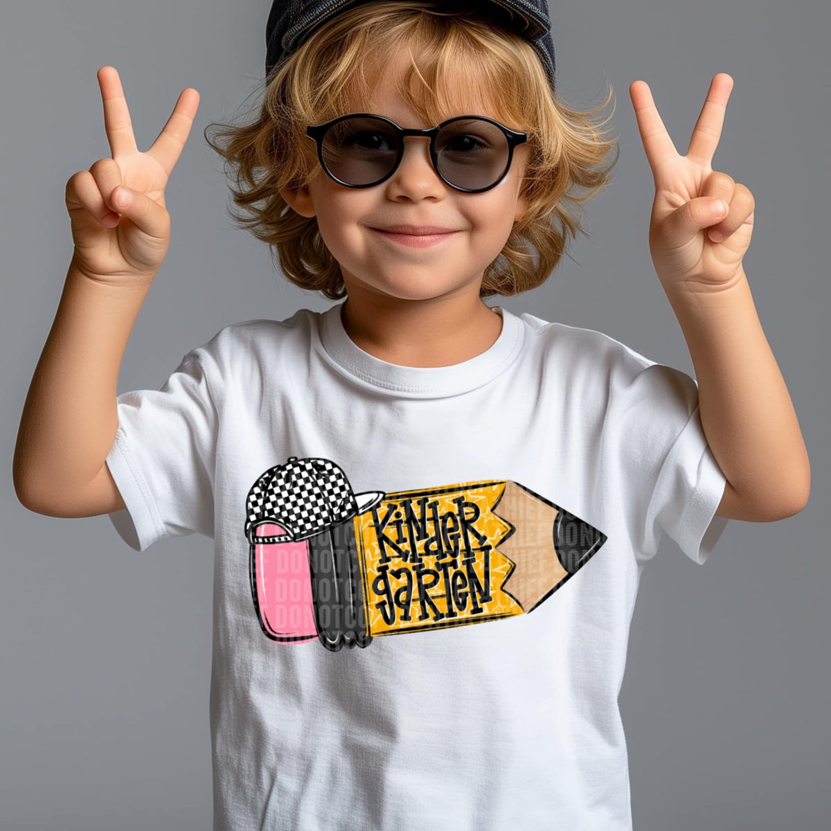 Kindergarten pencil BOY (SDD) 107460 DTF transfer