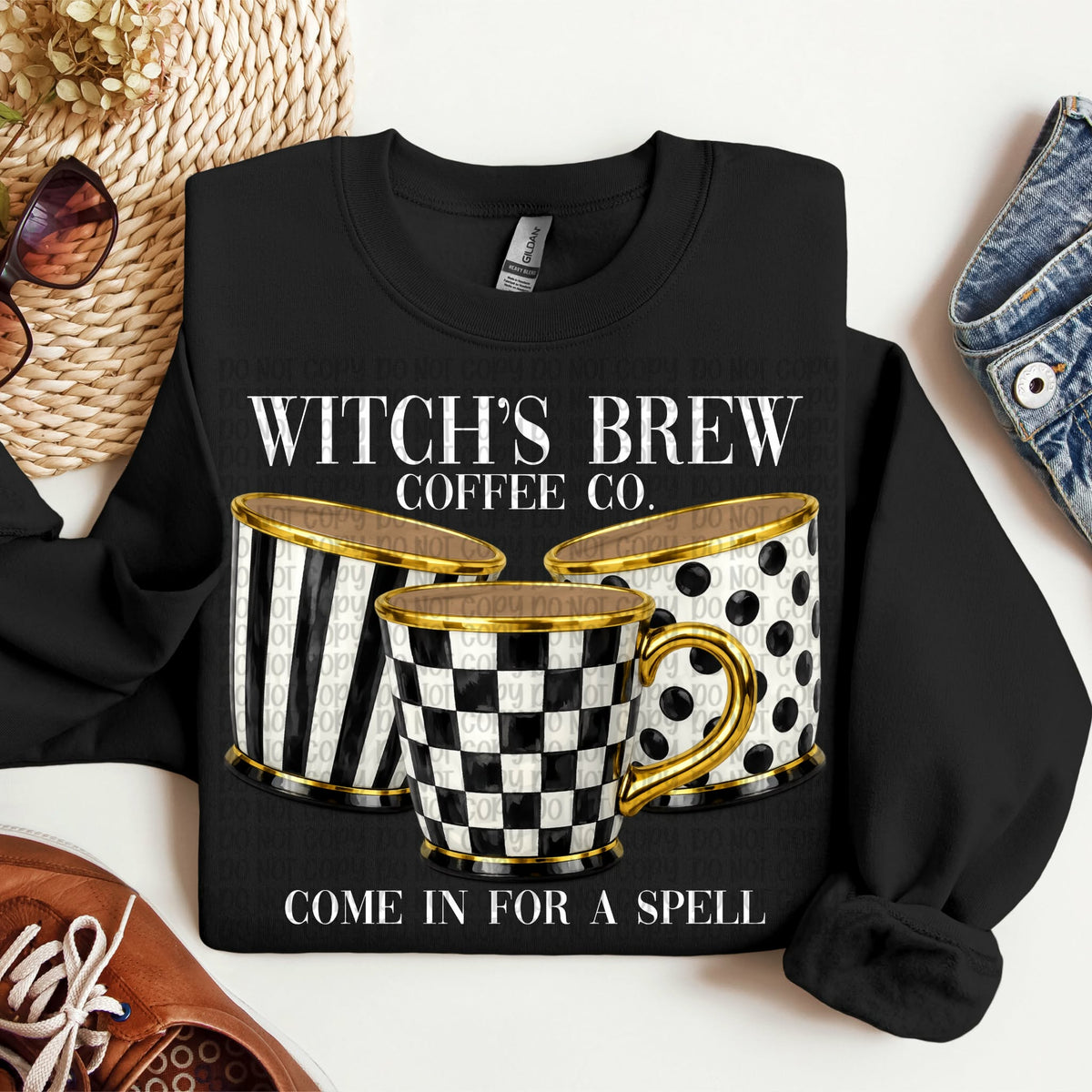Witch’s brew coffee co Sunday Special DTF transfer