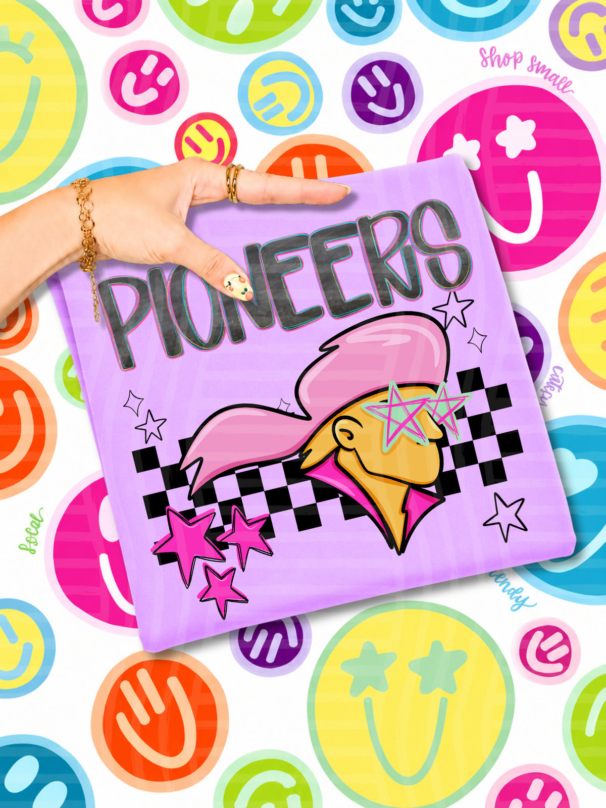 pioneers starry eyed checks (CAPLINGER) DTF Transfer
