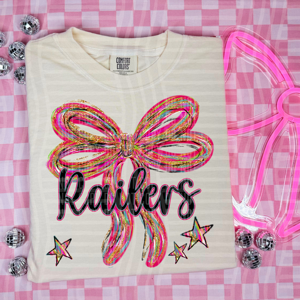 Railers Whimsical Bow (caplinger) DTF transfer