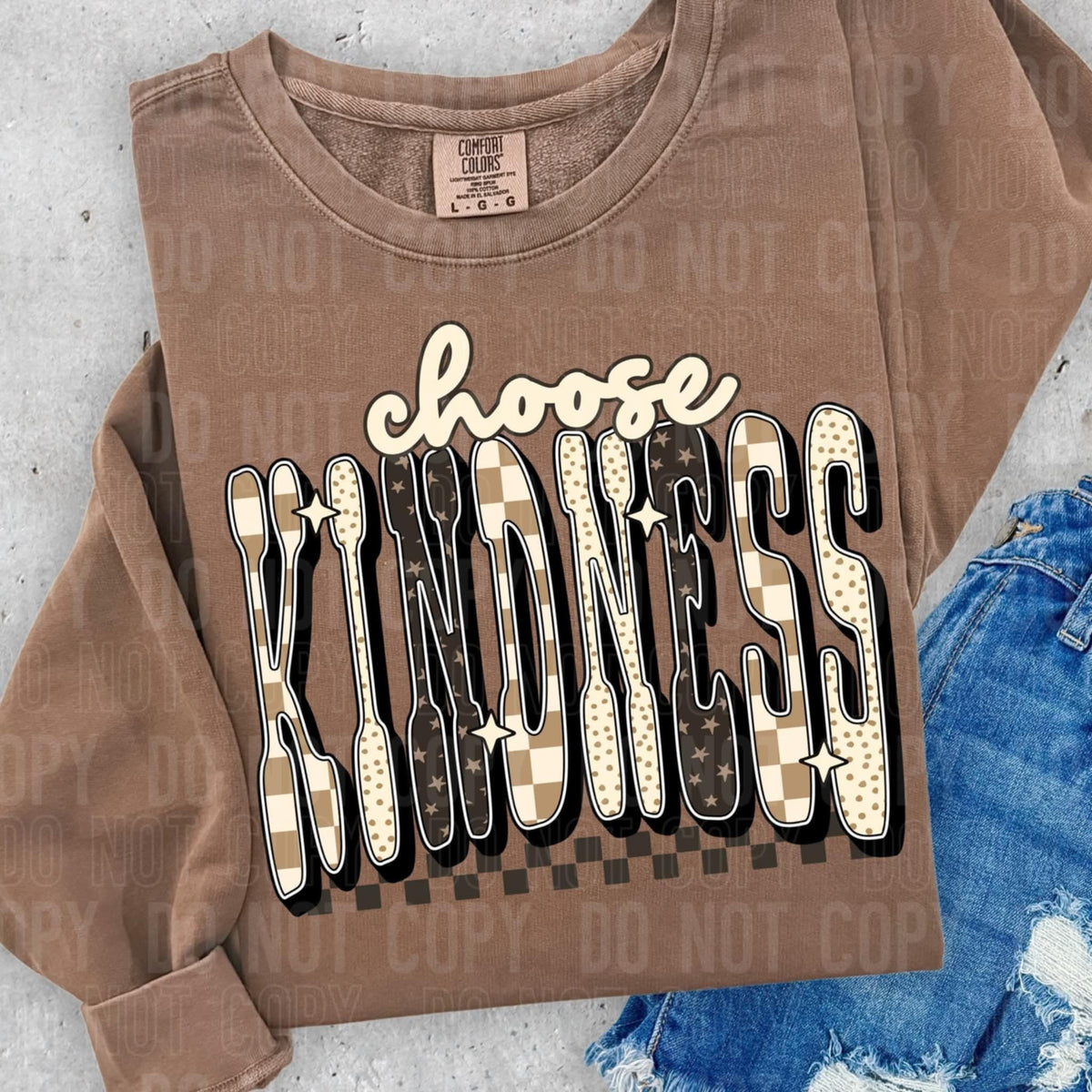 Choose kindness (SBB) 109866 DTF transfer