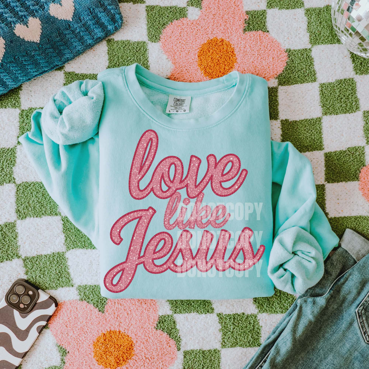 Love like Jesus (CSG) DTF Transfer