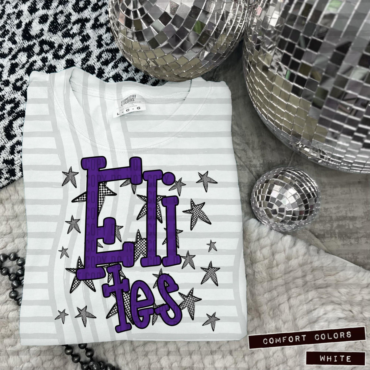 Purple Staggered Mascots (Caplinger)